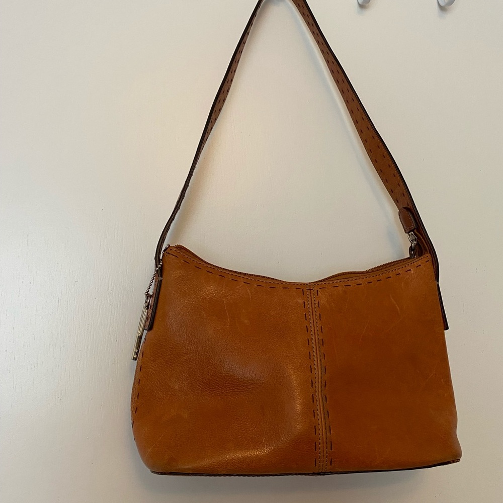 FOSSIL // genuine leather bag